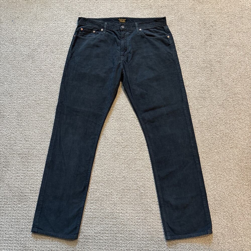 Civilianaire 5-Pocket Regular Fit Corduroy Pants Size 35 By Gene Montesano USA
